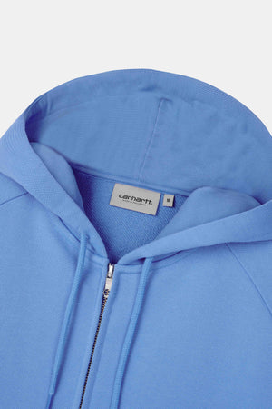 Hooded Square Label Jacket