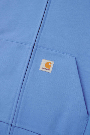 Hooded Square Label Jacket