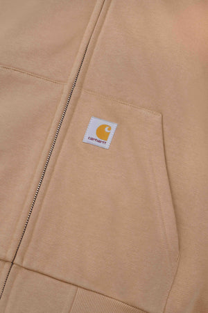 Hooded Square Label Jacket