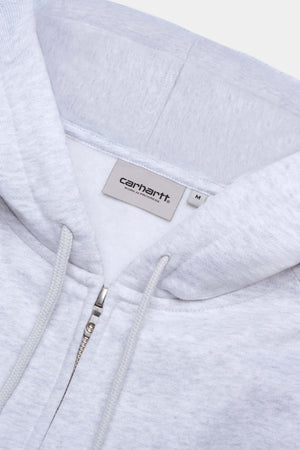 Hooded Square Label Jacket
