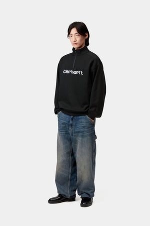 Script Half Zip Sweatshirt