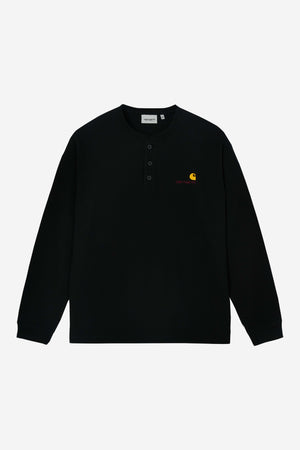 L/S Waffle Henley T-shirt