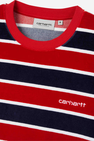 L/S Velour Stripe T-shirt