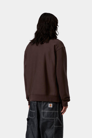 Half Zip American Script Sweat