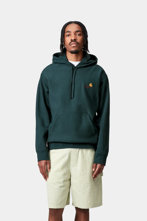 Hooded American Script Sweat