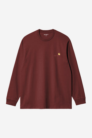 L/S American Script T-Shirt