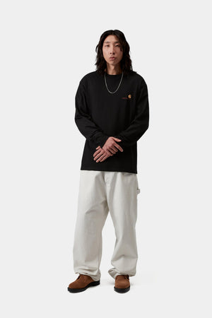 L/S American Script T-Shirt