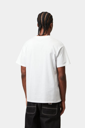 S/S Script Embroidery T-Shirt