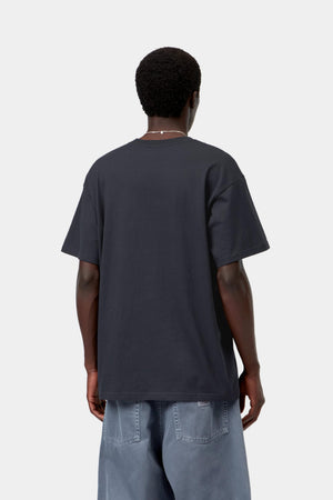 S/S Script Embroidery T-Shirt