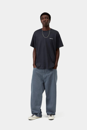 S/S Script Embroidery T-Shirt