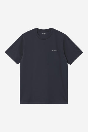 S/S Script Embroidery T-Shirt