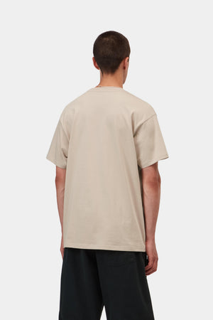 S/S Script Embroidery T-Shirt