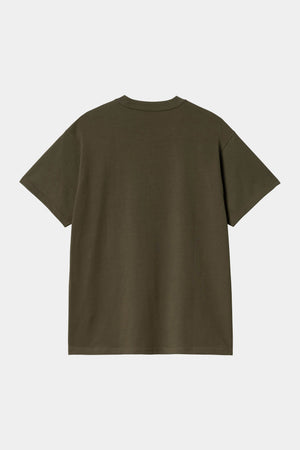 S/S Script Embroidery T-Shirt