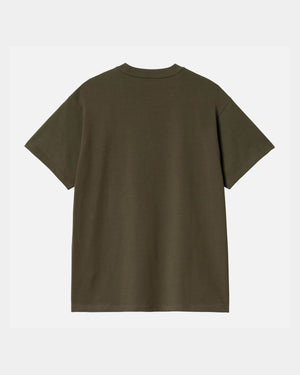 S/S Script Embroidery T-Shirt