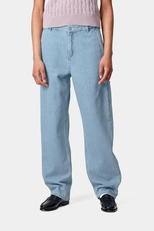 W' Pierce Pant Straight - Blue Stone Bleached