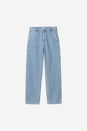 W' Pierce Pant Straight - Blue Stone Bleached