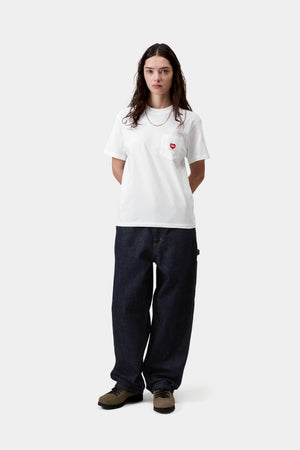 W S/S Pocket Heart T-Shirt
