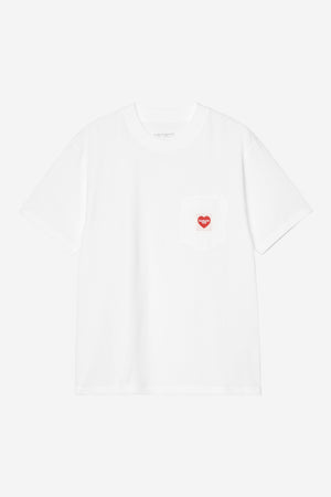 W S/S Pocket Heart T-Shirt