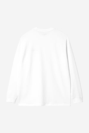L/S Script Embroidery T-Shirt