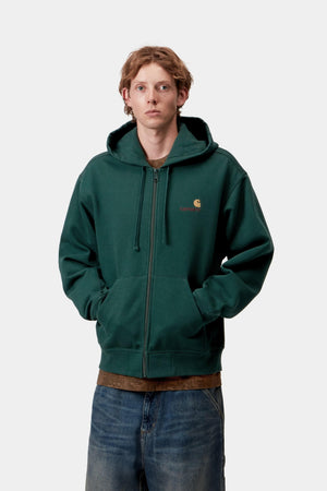 Hooded American Script Jacket