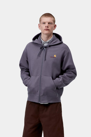 Hooded American Script Jacket