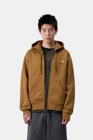 Hooded American Script Jacket