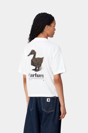 W S/S Fold Leo T-Shirt