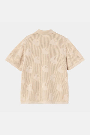 W S/S Temple Knit Shirt