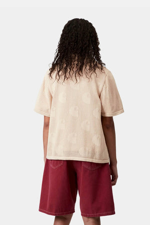 W S/S Temple Knit Shirt