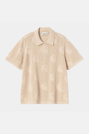 W S/S Temple Knit Shirt