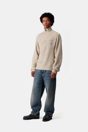 Detroit Half Zip Sweater