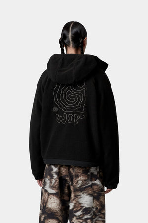 W Hooded Helix Fleece Jacket
