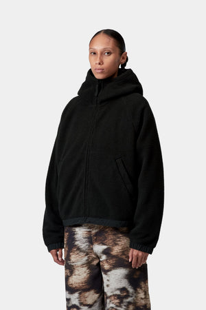 W Hooded Helix Fleece Jacket