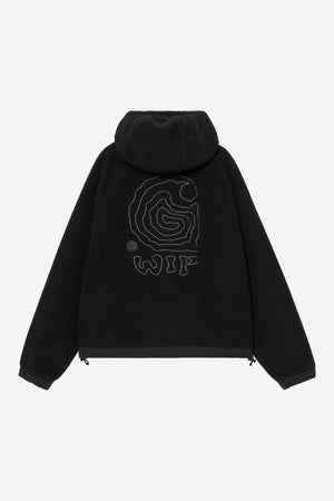 W Hooded Helix Fleece Jacket