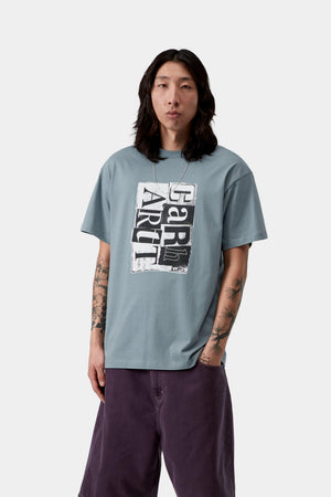 S/S Moving Letterpress T-Shirt