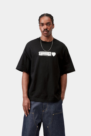 S/S Deconstructed Label T-Shirt