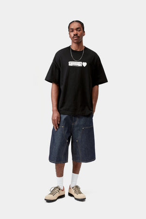 S/S Deconstructed Label T-Shirt