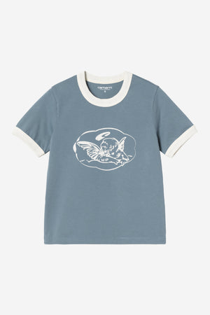 W S/S Reminiscing Ringer T-S