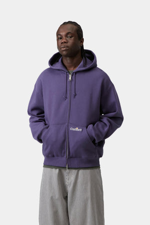 Hooded WIP Label Sweat Jacket