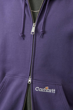 Hooded WIP Label Sweat Jacket