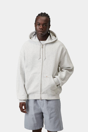 Hooded WIP Label Sweat Jacket