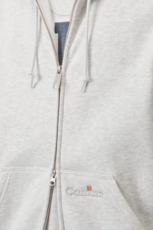 Hooded WIP Label Sweat Jacket
