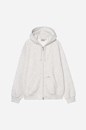 Hooded WIP Label Sweat Jacket