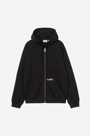 Hooded WIP Label Sweat Jacket