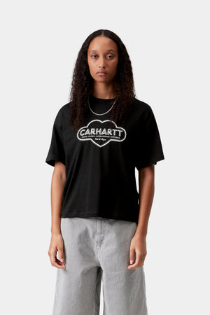 W S/S Cloud Heart T-Shirt