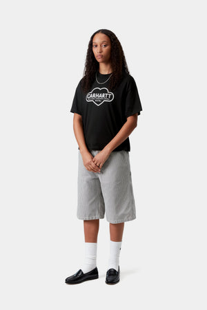 W S/S Cloud Heart T-Shirt