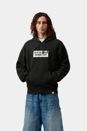 Hooded Bumper Sticker Sweat