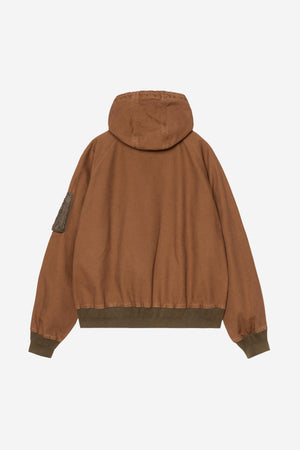 Sacai Washed Duck Hooded Blouson