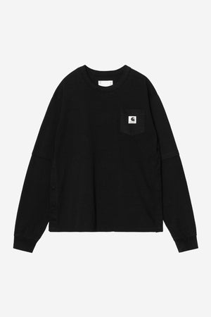 Sacai Cotton Jersey L/S T-Shirt