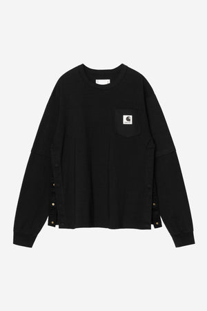 Sacai Cotton Jersey L/S T-Shirt